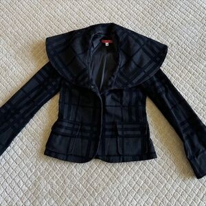 Alice + Olivia Black Jacket Size XS